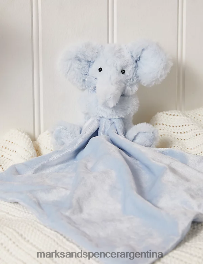 Marks & Spencer bebé elefante azul vintage colcha accesorios azul 46VL7782