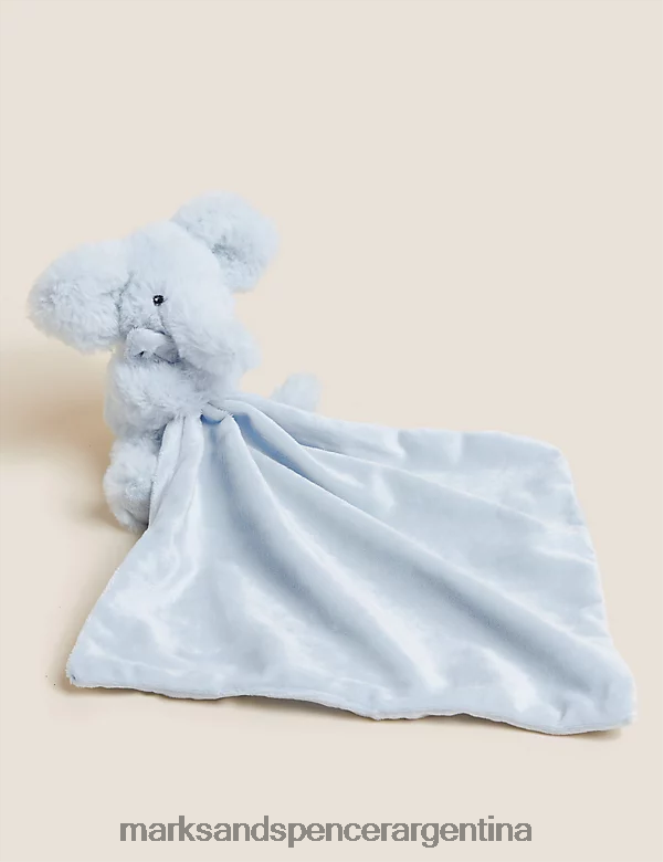 Marks & Spencer bebé elefante azul vintage colcha accesorios azul 46VL7782