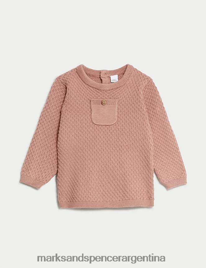 Marks & Spencer bebé Conjunto de punto de 2 piezas ropa arenisca 46VL7586