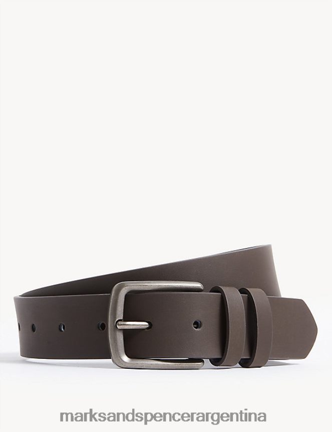 Marks & Spencer hombres cinturón informal accesorios marrón 46VL6088
