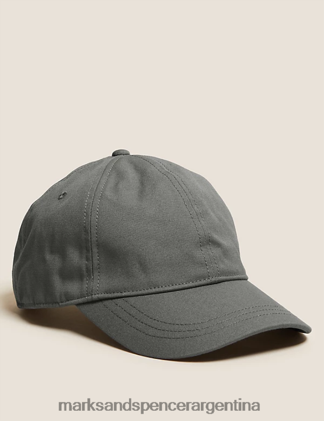 Marks & Spencer hombres gorra de beisbol accesorios gris 46VL6694