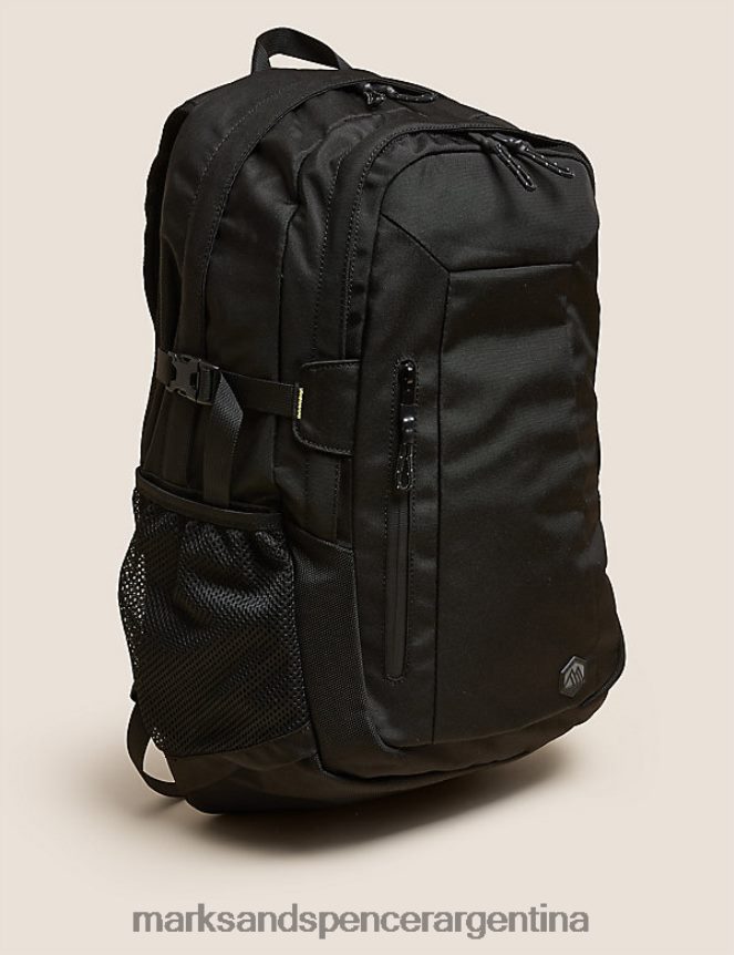 Marks & Spencer hombres mochila accesorios negro 46VL6474