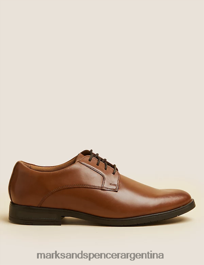 Marks & Spencer hombres zapatos derby de cuero airflex calzado broncearse 46VL7500