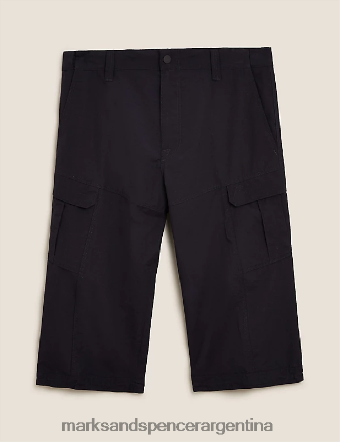 Marks & Spencer hombres Pantalón corto de trekking 3/4 pierna ropa Armada 46VL6852
