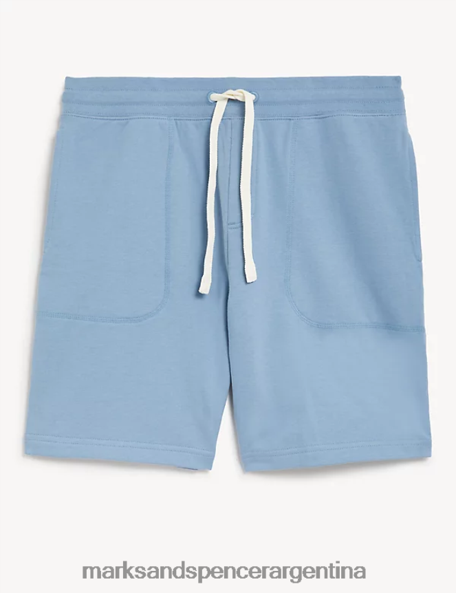 Marks & Spencer hombres shorts de punto con cordones ropa fuerza aérea ligera 46VL5118