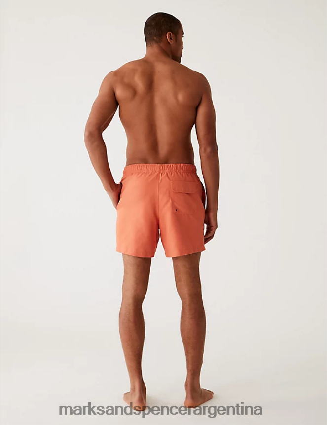 Marks & Spencer hombres shorts de baño de secado rápido ropa bronce sol 46VL5130