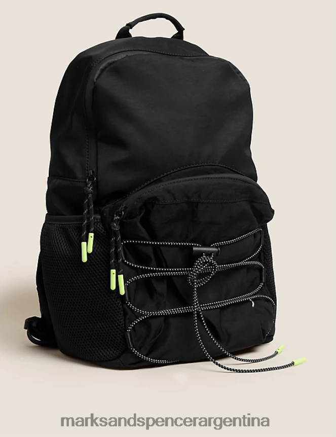 Marks & Spencer mujer mochila de gimnasio accesorios negro 46VL1600