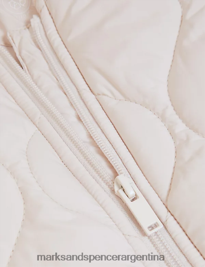 Marks & Spencer mujer chaleco acolchado ligero termocalentado reciclado ropa calicó 46VL2354