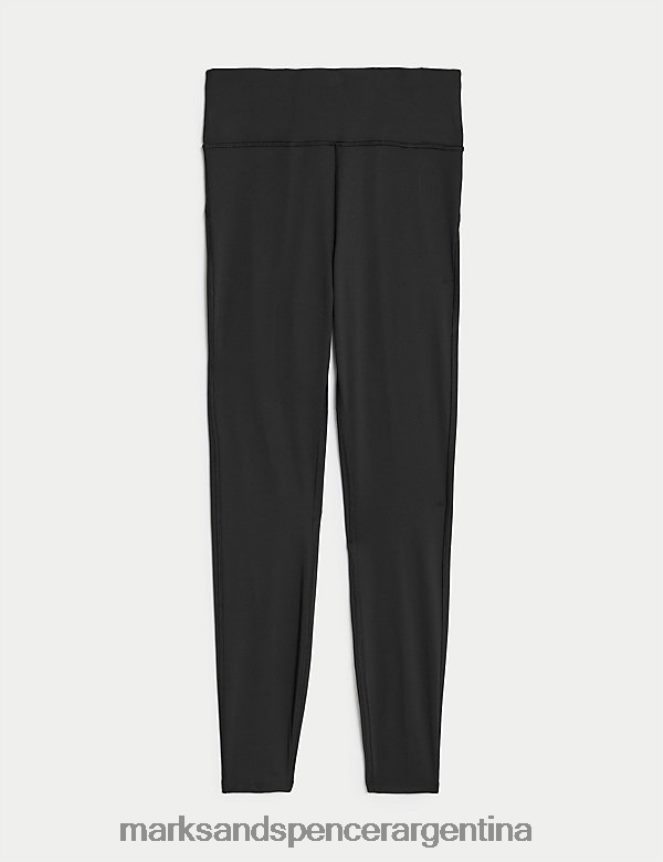 Marks & Spencer mujer go move leggings de gimnasio esenciales ropa negro 46VL1396