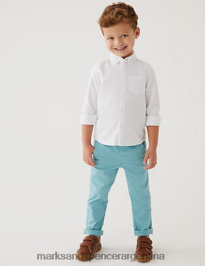 Marks & Spencer niños chinos ricos en algodón ropa agua espolvoreada 46VL8226