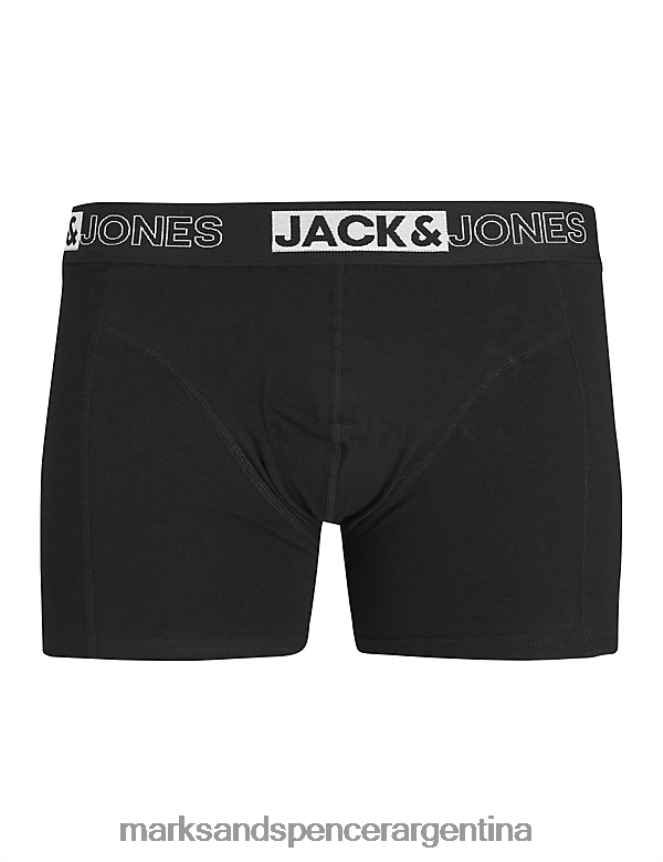 Marks & Spencer unisexo Paquete de 3 calzoncillos con alto contenido de algodón accesorios mezcla de naranja 46VL7546