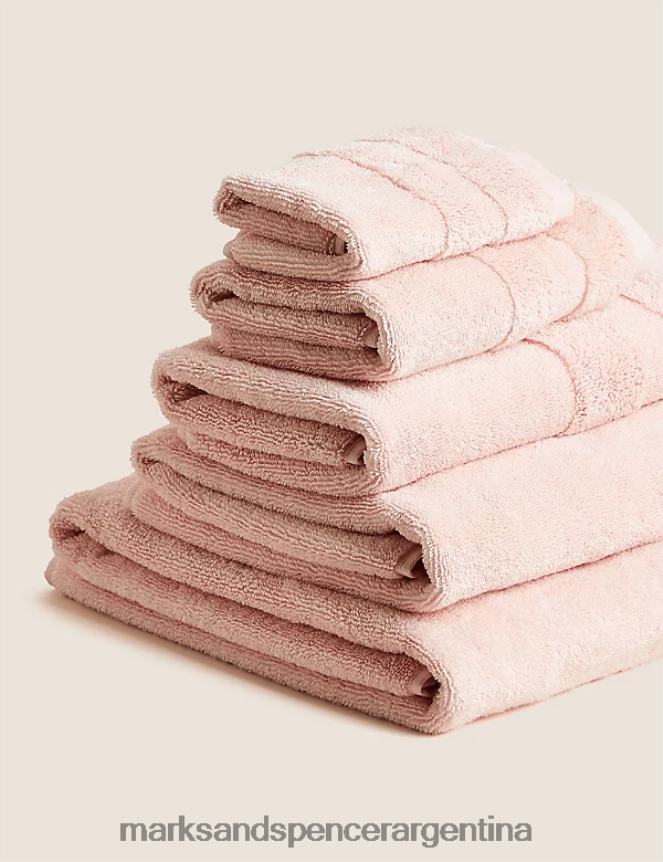 Marks & Spencer unisexo toalla de algodón de lujo turco definitiva accesorios Rosa suave 46VL3602