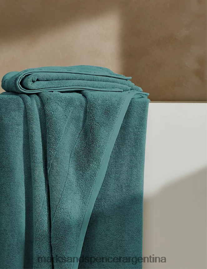 Marks & Spencer unisexo toalla de algodón de lujo turco definitiva accesorios verde azulado 46VL3606