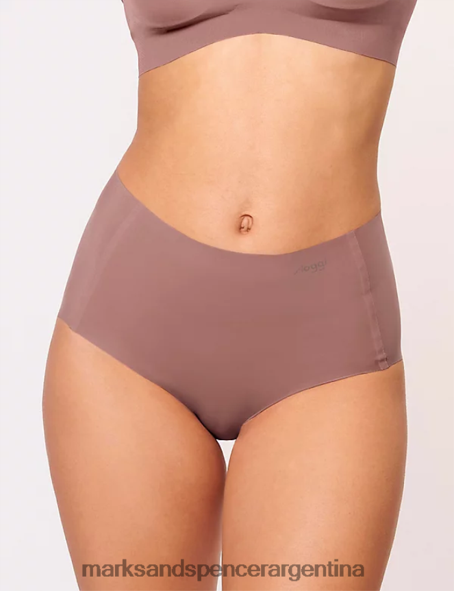 Marks & Spencer unisexo calzoncillos maxi completos zero feel lencería marrón 46VL4750