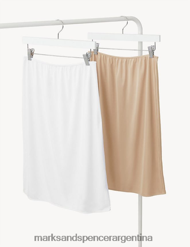 Marks & Spencer unisexo Paquete de 2 calzoncillos de cintura variados lencería cuarzo rosa 46VL4924