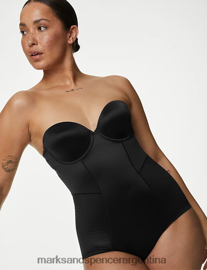 Marks & Spencer unisexo body de control firme body define a-e lencería negro 46VL3980