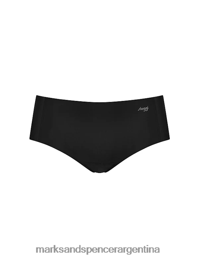 Marks & Spencer unisexo braguitas hipster de talle bajo zero Feel ropa negro 46VL4244