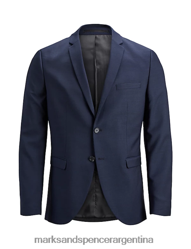 Marks & Spencer unisexo blazer de corte entallado ropa Armada 46VL6554