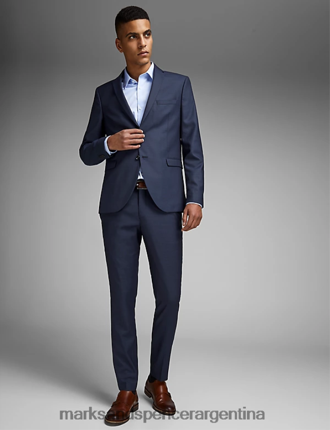 Marks & Spencer unisexo blazer de corte entallado ropa Armada 46VL6554