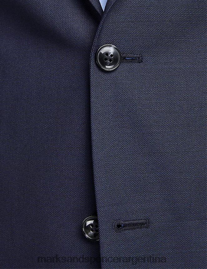 Marks & Spencer unisexo blazer de corte entallado ropa Armada 46VL6554