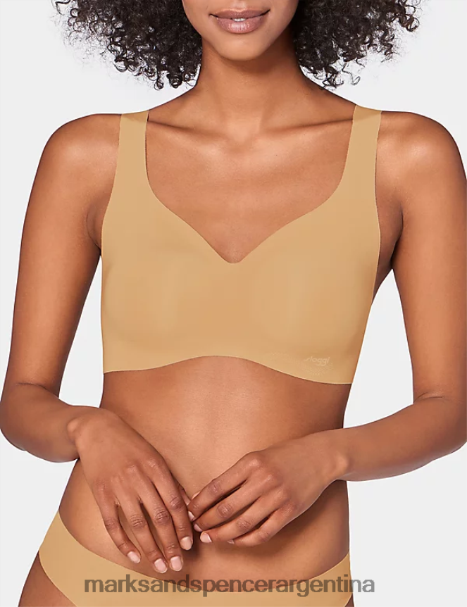 Marks & Spencer unisexo bralette sin aros zero Feel ropa coñac 46VL4270