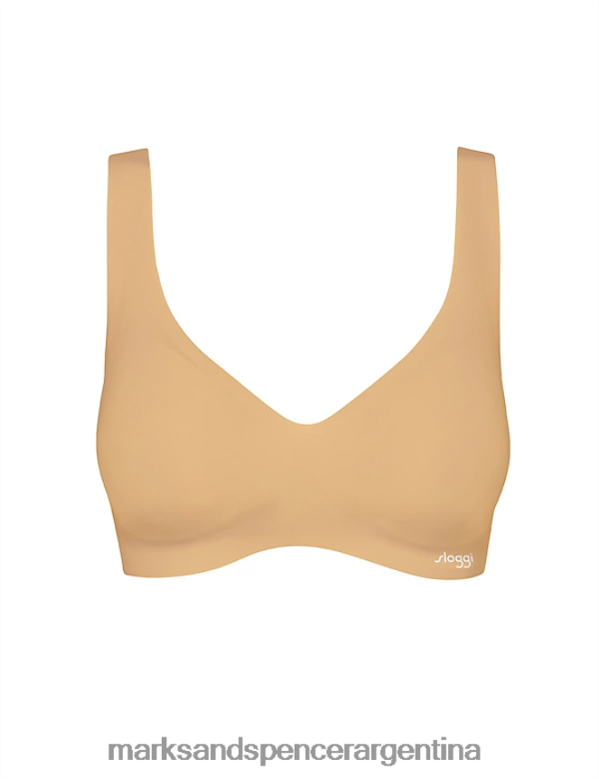 Marks & Spencer unisexo bralette sin aros zero Feel ropa coñac 46VL4270