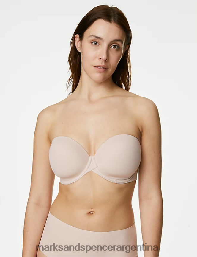 Marks & Spencer unisexo sujetador multiposición con relleno y aros ropa opalino 46VL4342
