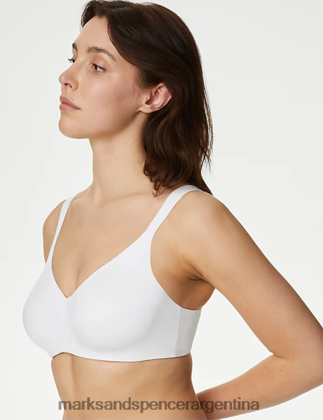 Marks & Spencer unisexo sujetador reductor con aros flexifit ropa blanco 46VL4406