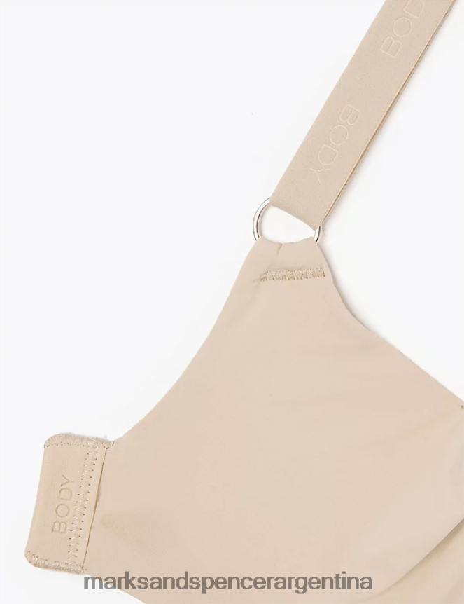 Marks & Spencer unisexo sujetador tipo camiseta con aros y copa completa flexifit ropa opalino 46VL4052